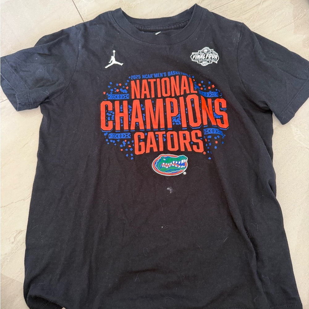 Nike Black National Champions Gators Tee